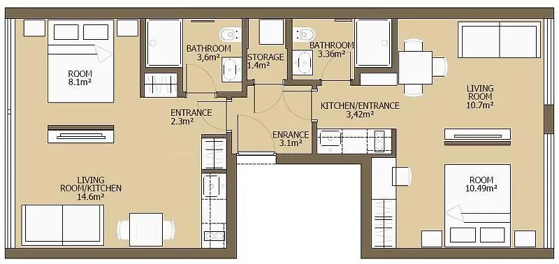 Studio Apartments 4 You In سبليت